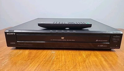 Sony DVP-NC85H 5 Disc DVD CD Player Changer HDMI 1080P Upscaling w Remote Tested - Image 1 of 4