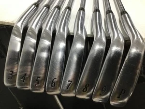 Miura Giken CB-1005 Iron Set of 8 3-PW Steel NS PRO 950GH Flex R RH Men Used - Picture 1 of 6