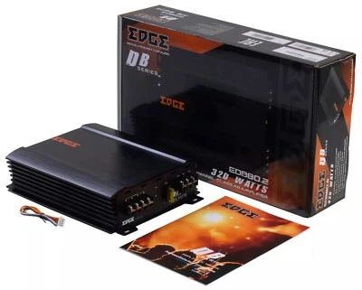 EDGE 2 Canale 640 Watt EDB80.2LITE-E2 Massimo Auto Van Amplificatore Audio DB - Immagine 1 di 4