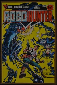 ROBO-HUNTER  # 1 - 5 : VGD+ to VFN/NM : APRIL 1984- JAN 1985 : EAGLE COMICS. - Picture 1 of 12