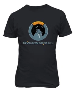 Overwatch Gamer Logo Shirt Loot Crate Blizzard Funny Men's T-Shirt - Picture 1 of 13