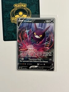 Crobat V 104/189 2022 Pokemon Campeonato Mundial Oscuridad Ardiente Variante A - Imagen 1 de 2