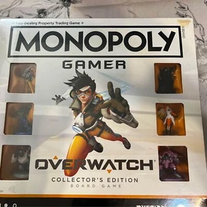 MONOPOLY Gamer Overwatch Collector's Edition Board Game for Ages 13 and Up - Picture 1 of 6