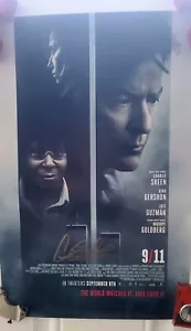 Charlie Sheen poster film firmato 11x17 9/11 - Foto 1 di 3