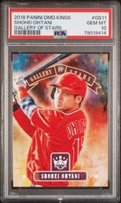 2018 Panini Diamond Kings Shohei Ohtani Rookie Gallery of Stars PSA 10 GEM MINT!