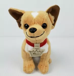 Disney Rosa Beverly Hills Chihuahua Cucciolo Cane Peluche 6" Mini Peluche - Foto 1 di 12