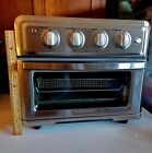 Cuisinart Toa-60 Air Fryer Toaster Oven Silver Stainless Steel  1800W Euc