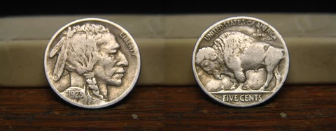 1923-P BUFFALO INDIAN HEAD NICKEL 1923P US COIN Cover