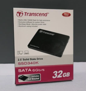Transcend SSD 340 K 32GB 2.5 solid state drive - Imagen 1 de 3