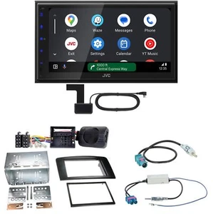 JVC KW-M595DBT Android Auto CarPlay Digitalradio Einbauset für Mercedes ML W164 - Bild 1 von 1