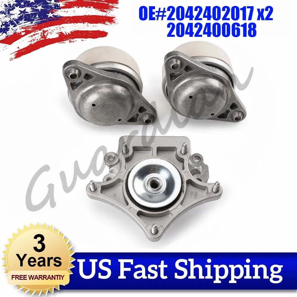 Hydraulic Engine Motor Transmission Mount Mounts For Mercedes-Benz C350 S550 - Image 1 of 4