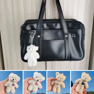 Bear Keychain Bag Pendant Toy Plush Keychain Event Gift Cute Mini Bear Cotton i - Picture 1 of 18