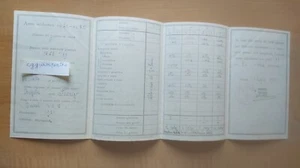 TRIEST SCHULTAGELLA JAHR 1921/22 ERSTE KLASSE TOP ZUSTAND  - Bild 1 von 3