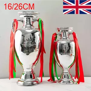 Euro 2024 Trophies Delaunay Cup Football Championship Collection Decor Gift 16cm - Picture 1 of 4