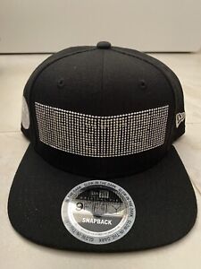 New Era 9fifty Glow In The Dark Snapback Brooklyn Nets Black New Hat Cap