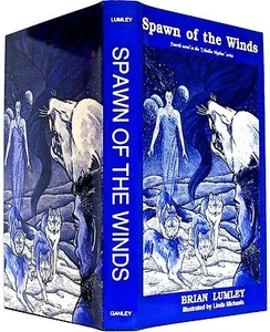 BRIAN LUMLEY: SPAWN OF THE WINDS (Ganley, 1995) first edition hard cover - Picture 1 of 1