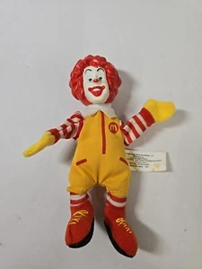 Ronald McDonald 2002 McDonald's Finger Puppet Clown Doll Figure Vinyl Plush 6" - Picture 1 of 7