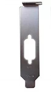Soporte de bajo perfil para puerto serie DB9 o VGA - Imagen 1 de 1