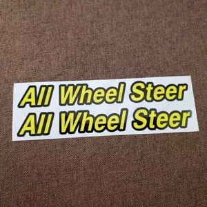 John Deere Abziehbild All Wheel Steer Decals Set of Two 425 Tractors M117618 - Bild 1 von 2
