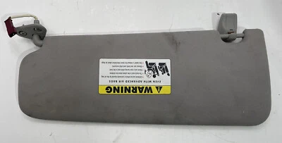 2010 BMW 335xi 335i 328i 328xi E90 Sedan Passenger Right Sun Visor Gray Vinyl OE - Image 1 of 4