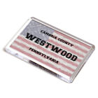 Fridge Magnet - Westwood - Cambria, Pennsylvania - Usa Flag