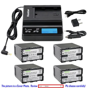 Kastar Battery Multifunction Charger for Sony BP-U60 U66 BC-U1 U2 Sony PMW-EX280 - Picture 1 of 10