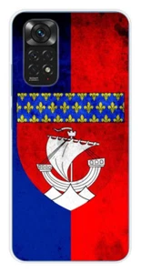 Coque en silicone imprimée compatible Xiaomi Redmi Note 11 4G Drapeau Paris - Bild 1 von 3