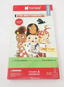 Neu Tonies The Questioneers Hörbücher 4er Pack Buchserie Hörkarten 5+ Stunden - Bild 1 von 2