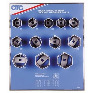OTC TRUCK WHEEL BEARING LOCKNUT SOCKETS 6 point 8 point variation 3/4" drive - Picture 1 of 13