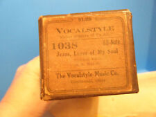 Jesus, Lover of my Soul, 1038, Vocalstyle, Piano Roll