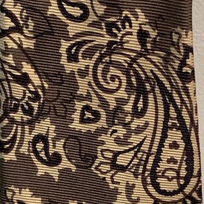 Corbata Alexander Julian Colores Verde/Amarillo/Negro Paisley Foto 1 de 4