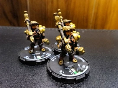 Mage Knight Golem Mechanic 3-figure set, rare overseas release, 20+ years old EE - Image 1 of 4