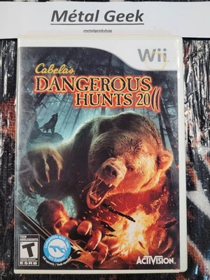 Cabela's Dangerous Hunts 2011 Wii CIB EN/FR Tested Free Shipping in Canada !! - Image 1 of 4