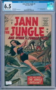 Jann of the Jungle #8 (1955) CGC 6,5 - Imagen 1 de 2