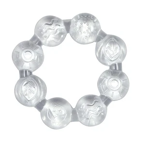 Cooling Teether for Babies BPA Free Textured Surface Soothes Gums 1 Count - Picture 1 of 8