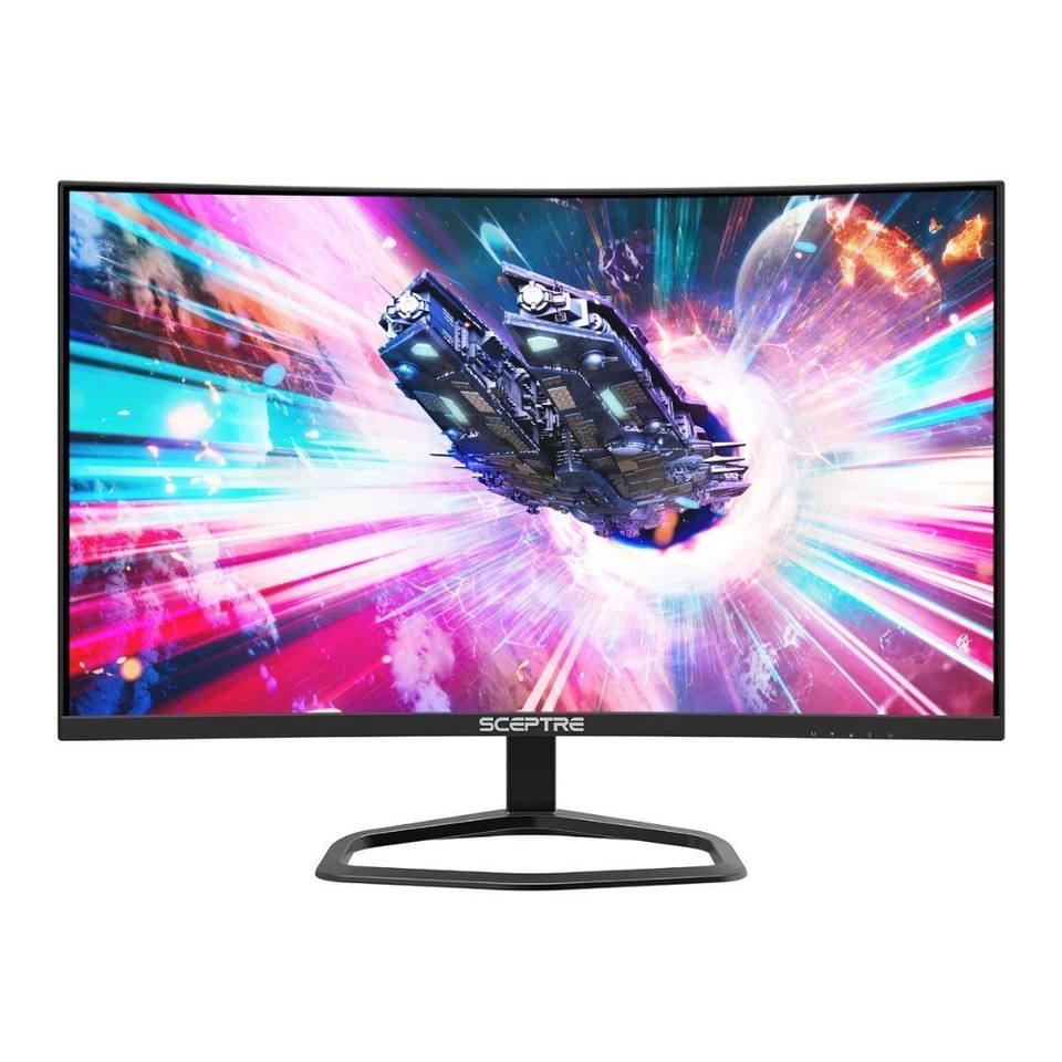 Sceptre Curved 27 240Hz Gaming Monitor (Black) - Image 1 of 4