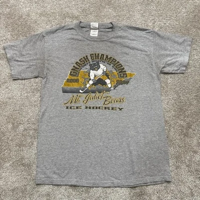 Vintage 2006-07 Mt. Camiseta de hockey Juliet Bears GNASH Champions grande negra Foto 1 de 4
