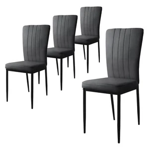 Set 4/8 de sillas de comedor de terciopelo asiento para cocina o salón a elegir - Imagen 1 de 29