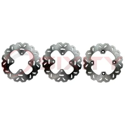 Front + Rear Rotor 2008-2010 Can-Am Outlander 400 HO EFI XT Set Full Kit 4X4 ol — 第 1/4 张图片