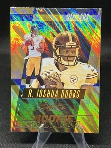 2017 Panini Absolute R Joshua Dobbs Rookie Roundup Gold Wave Steelers - Picture 1 of 2