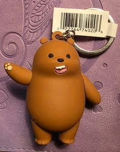 Cartoon Network - We Bare Bears Grizzly Grizz niedlicher figürlicher Schlüsselanhänger 2018 - Bild 1 von 3