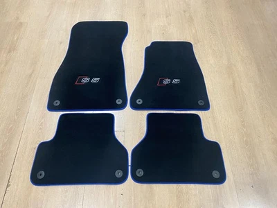 RHD Luxury Floor Car Mats for Audi S5 2017-2024 Sportback , Made to Order Foto 1 de 4