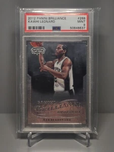 Kawhi Leonard 2012 Panini Brilliance #288 RC Rookie PSA 9 Mint - Picture 1 of 2