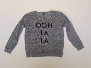 Damen Shirt Longsleeve RAINBOW grau NEU Größe M - Picture 1 of 1