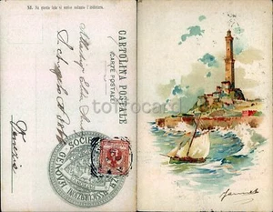 GENOVA CITTA'-SOCIETA' DI ASSICURAZIONI-LANTERNA-C12-55 - Imagen 1 de 1