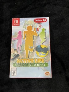 Active Life Outdoor Challenge Bundle Nintendo Switch 2021 Includes 2 Leg Straps - Picture 1 of 2