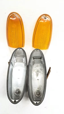 Lente señal de giro delantera EURO 70-76 genuina Hella hecha en Alemania Porsche 914 Foto 1 de 4