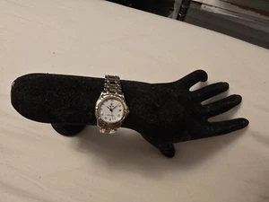 Concord Saratoga SL 12-36-275 Stainless Steel & 18K Gold Quartz Ladies Watch - Picture 1 of 9