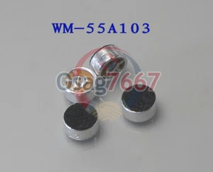 New 2pcs Panasonic Electret Condenser MIC Capsule Microphone Cartridge WM-55A103 - Picture 1 of 2