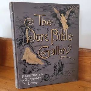 HISTORY OF THE HOLY BIBLE/GUSTAVE DORE Antique Victorian Fine Binding ENGLISH - Picture 1 of 16
